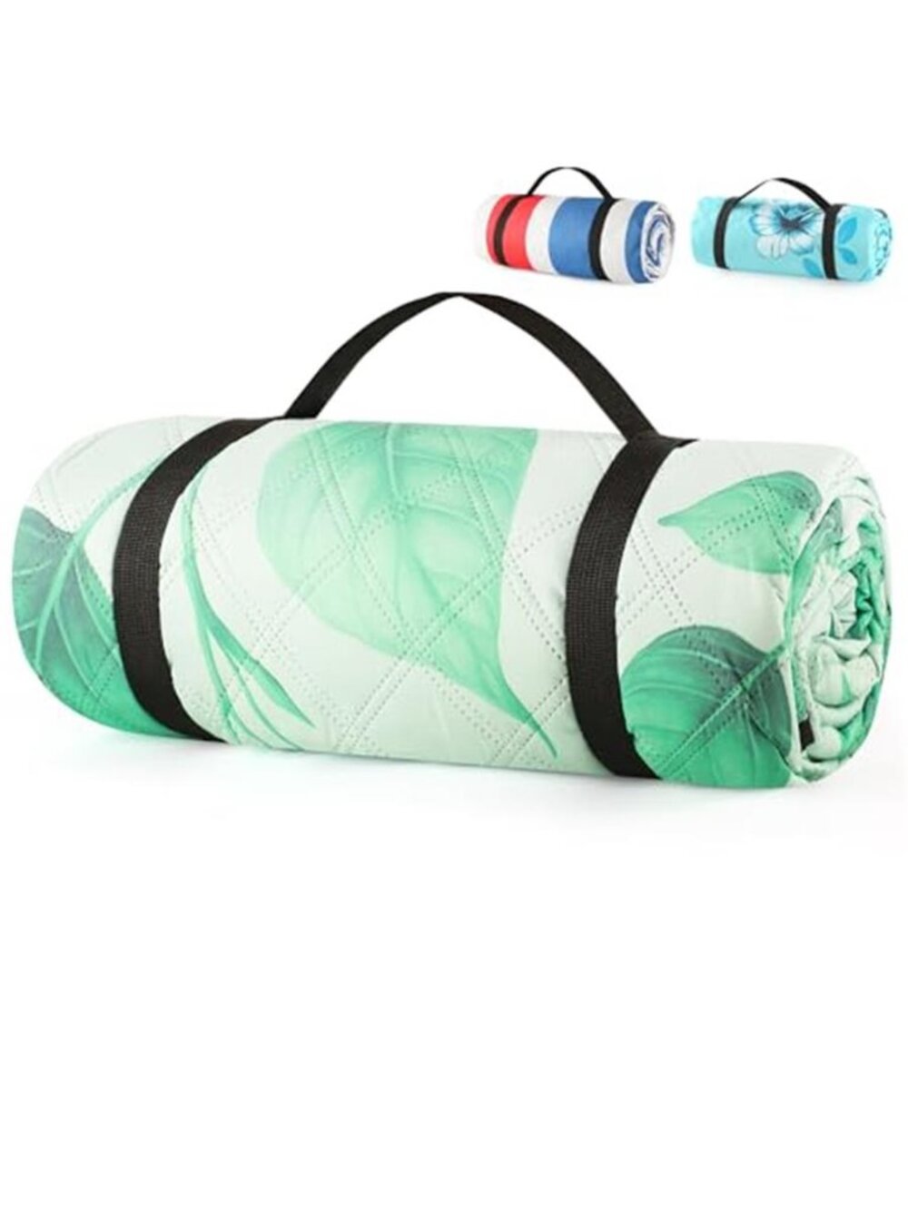 Extra Large Waterproof Picnic Blanket Sandproof Beach Outdoor Camping Mat Green